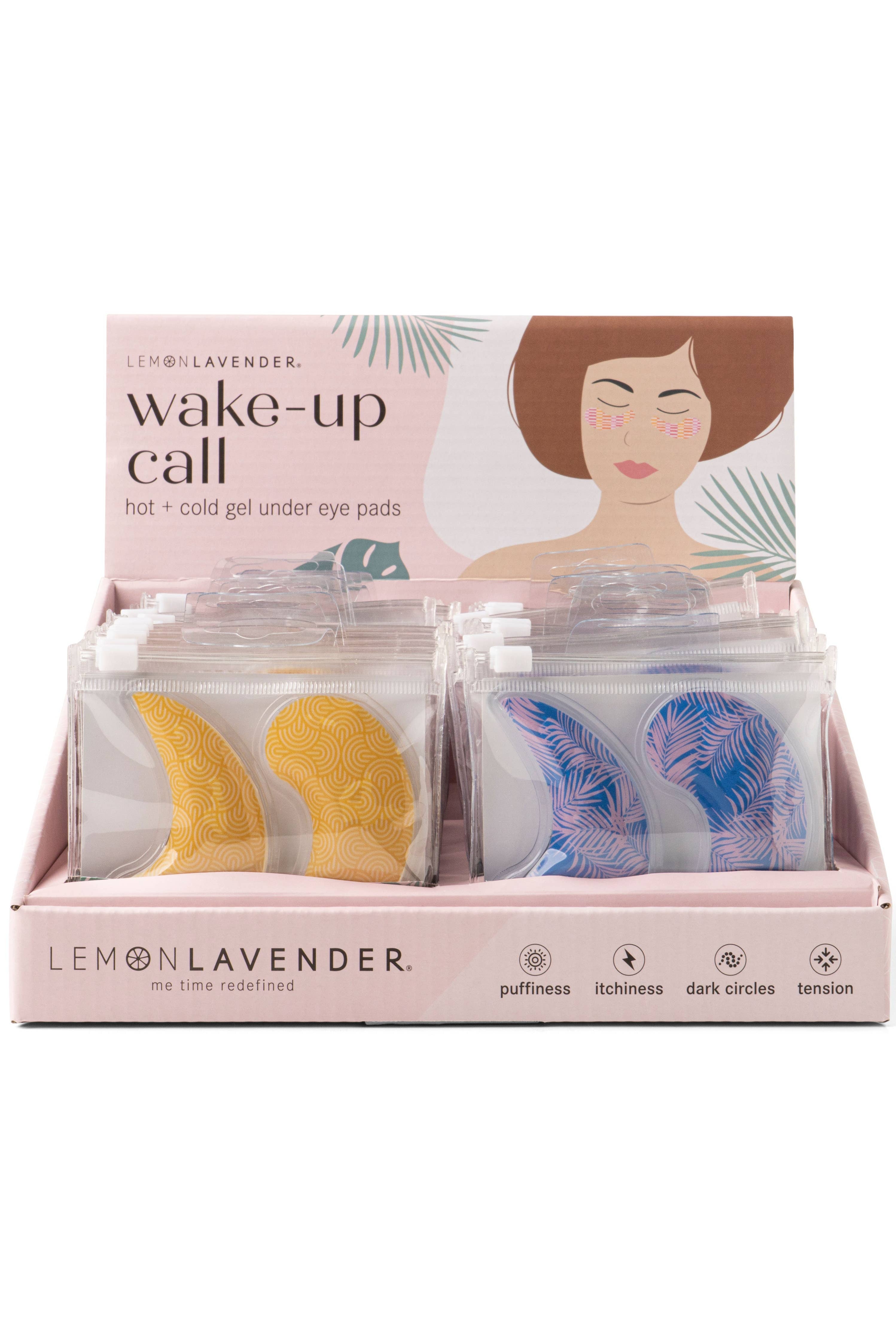 reusable under eye gel pads for cooling or warming relief